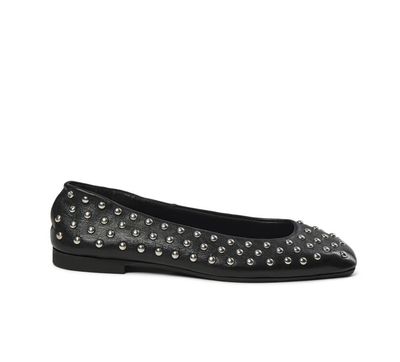 Pavement Ballerinas Katie - Studs Black