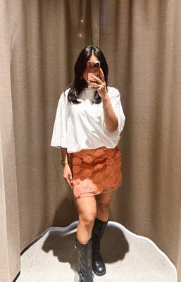 Bruuns Bazaar Skirt SalaccaBBJoannas - Peachy