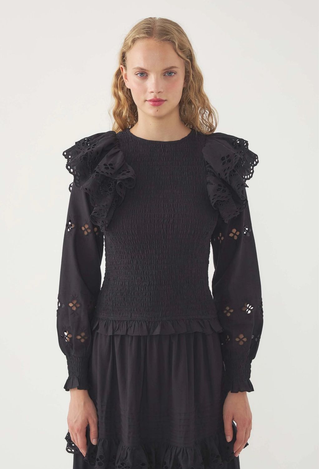 Antik Batik Top Vivian - Black