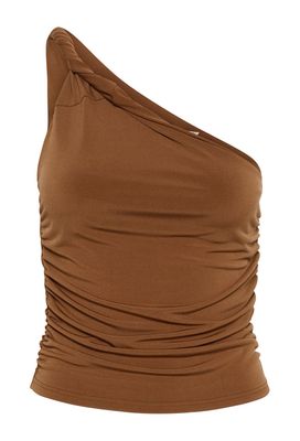 Gestuz GZMaily Top One Shoulder - Brown