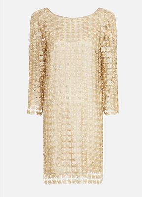 Bruuns Bazaar Dress HedyscepeBByva - Gold