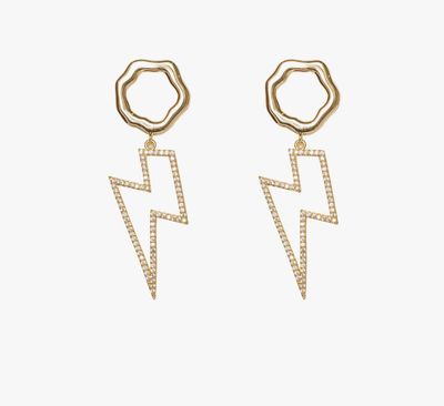 Carmen Lorenza Earrings Stormi - Gold