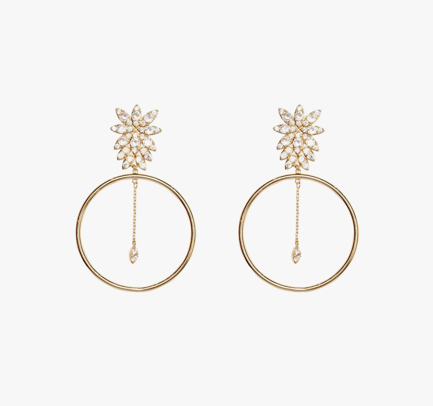 Carmen Lorenza Earrings Faith - Gold