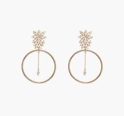 Carmen Lorenza Earrings Faith - Gold