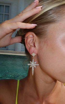 Carmen Lorenza Earrings Stella - Gold