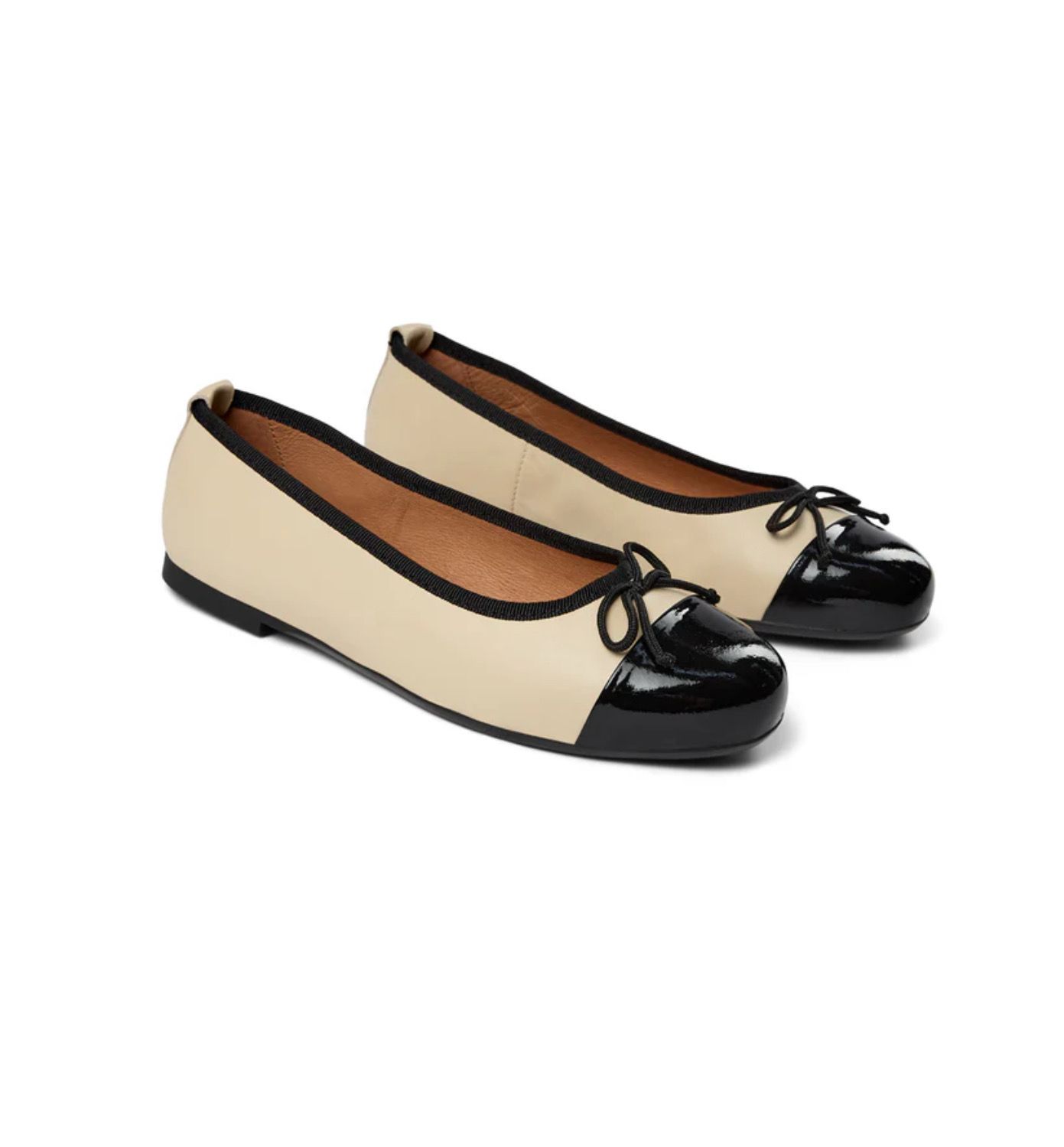 Pavement Ballerinas Lucy - Beige/Black