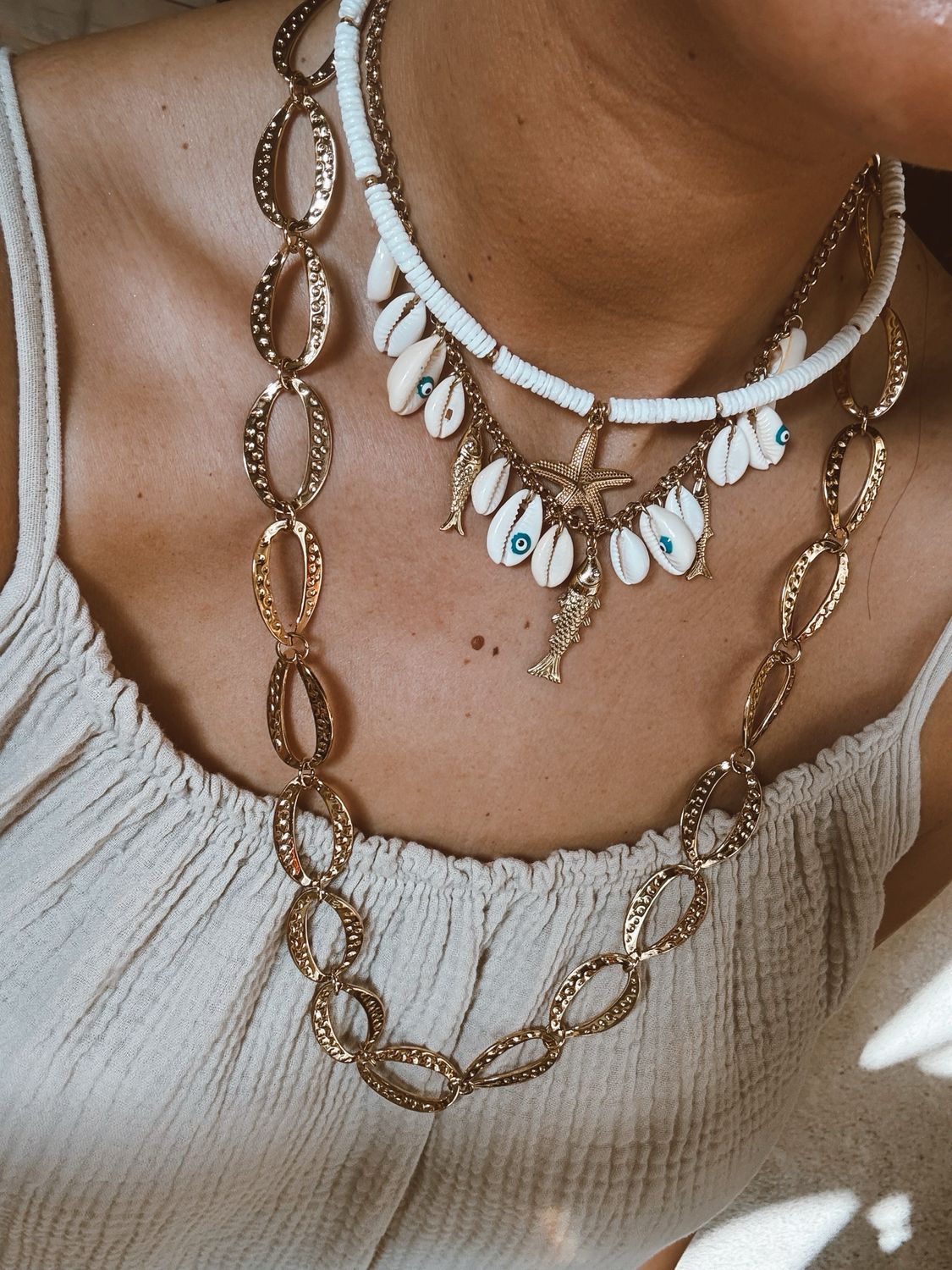 Chain Aegean Charm - Gold