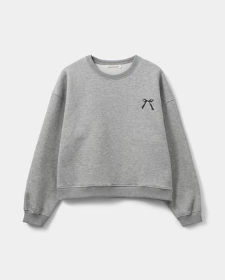 Sofie schnoor Elisw Sweatshirt - Grey Melange