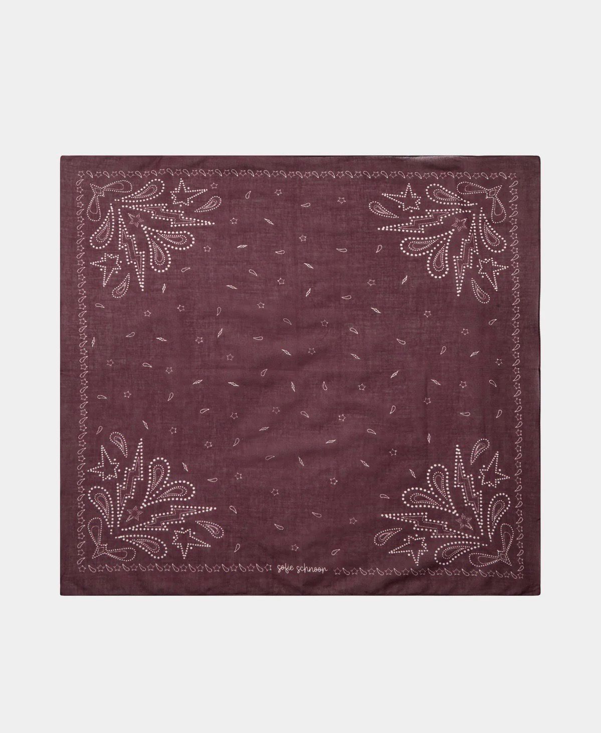 Sofie schnoor Marilysw Scarf - Burgundy
