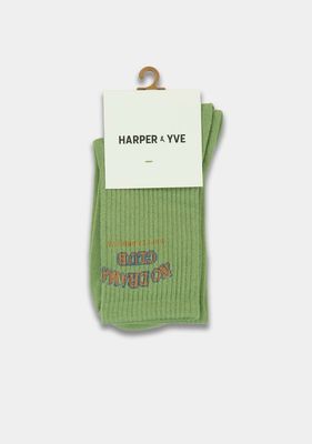 Harper &amp; Yve Sock - Green