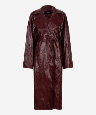 Ibana Coat Chaim | Burgundy