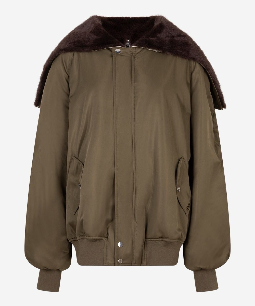Ibana Bomber Jacket Caylee | Olive Night