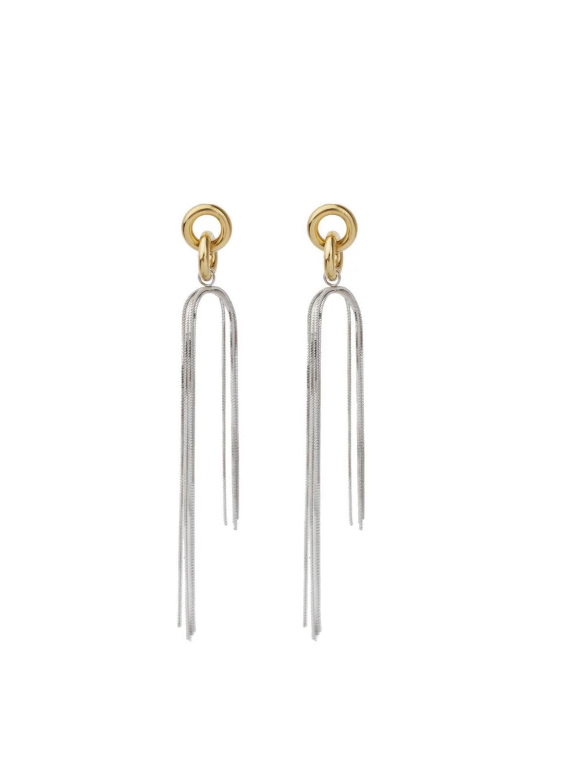 Rose &amp; Camelia Earrings Mix - Gold/Silver