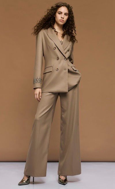 Access High-waist Striped Pants
