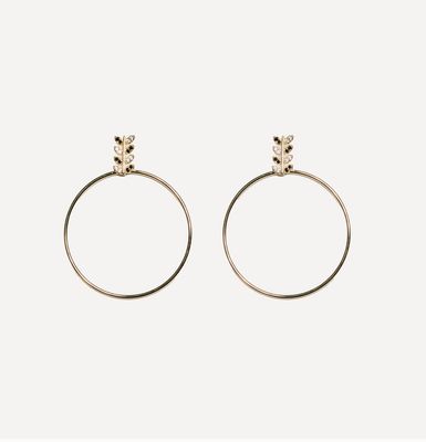 Carmen Lorenza Earrings Daisy - Gold
