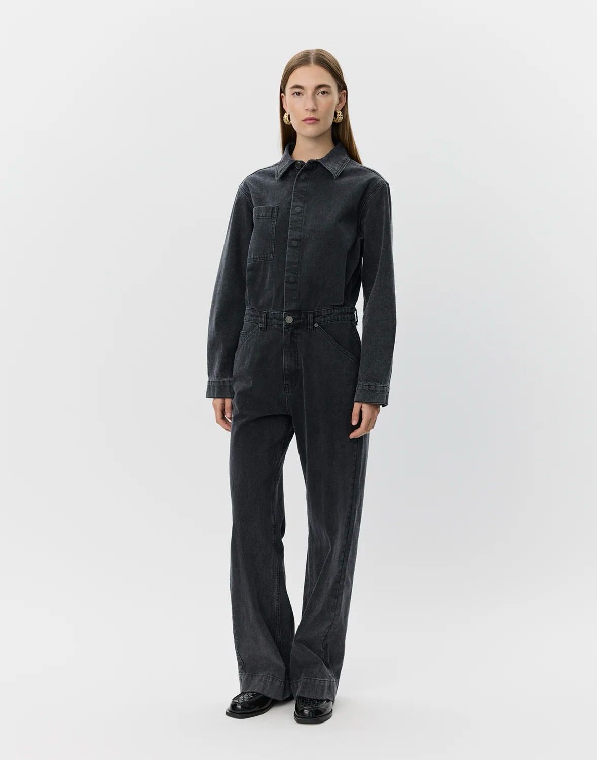 Sofie Schnoor Jumpsuit Joellesw - Washed Black Sofie Schnoor Jumpsuit Joellesw - Washed Black