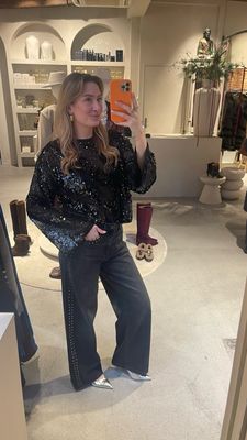 Edited Top Xavia - Black