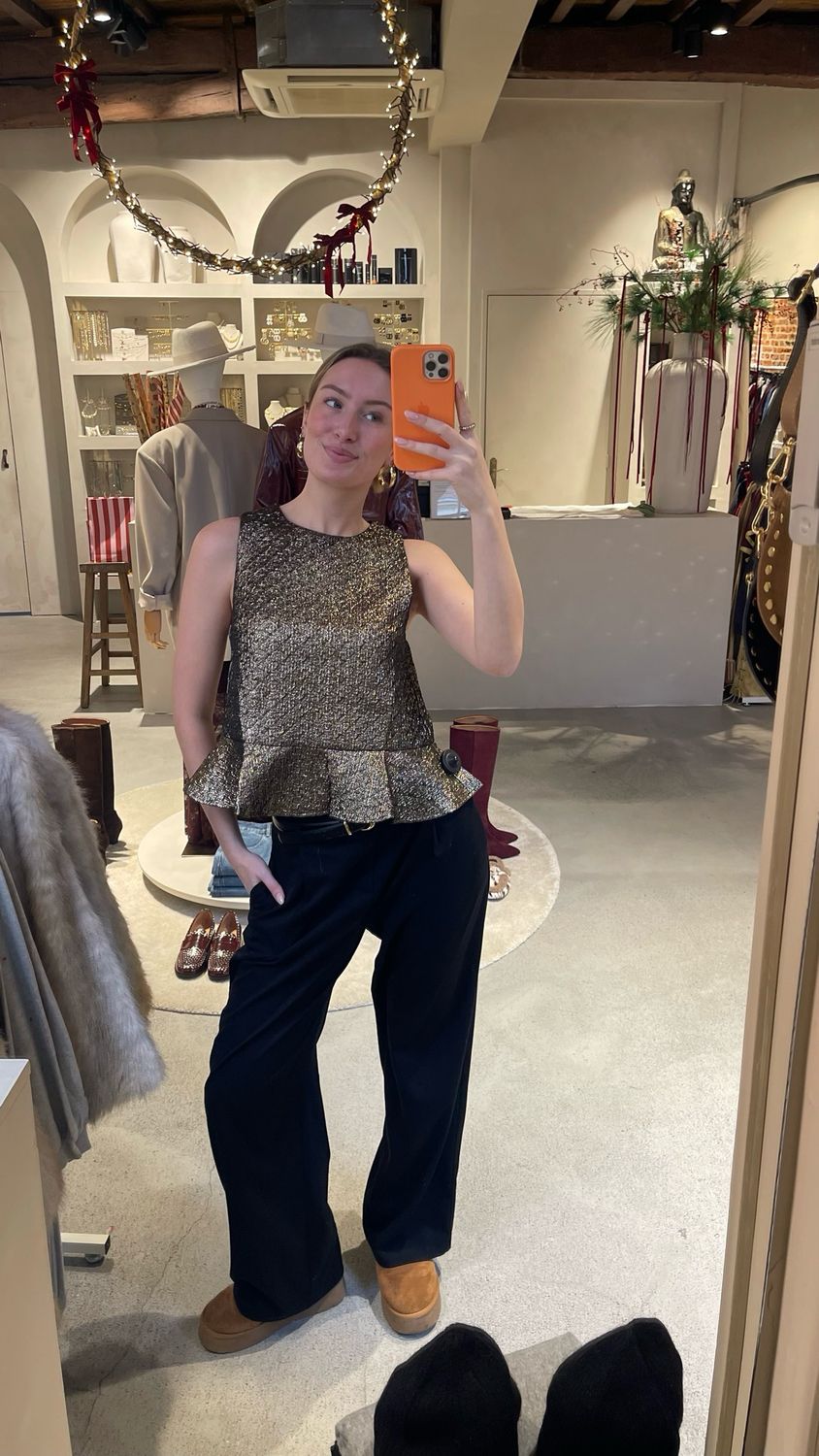 Edited Top Freya - Gold