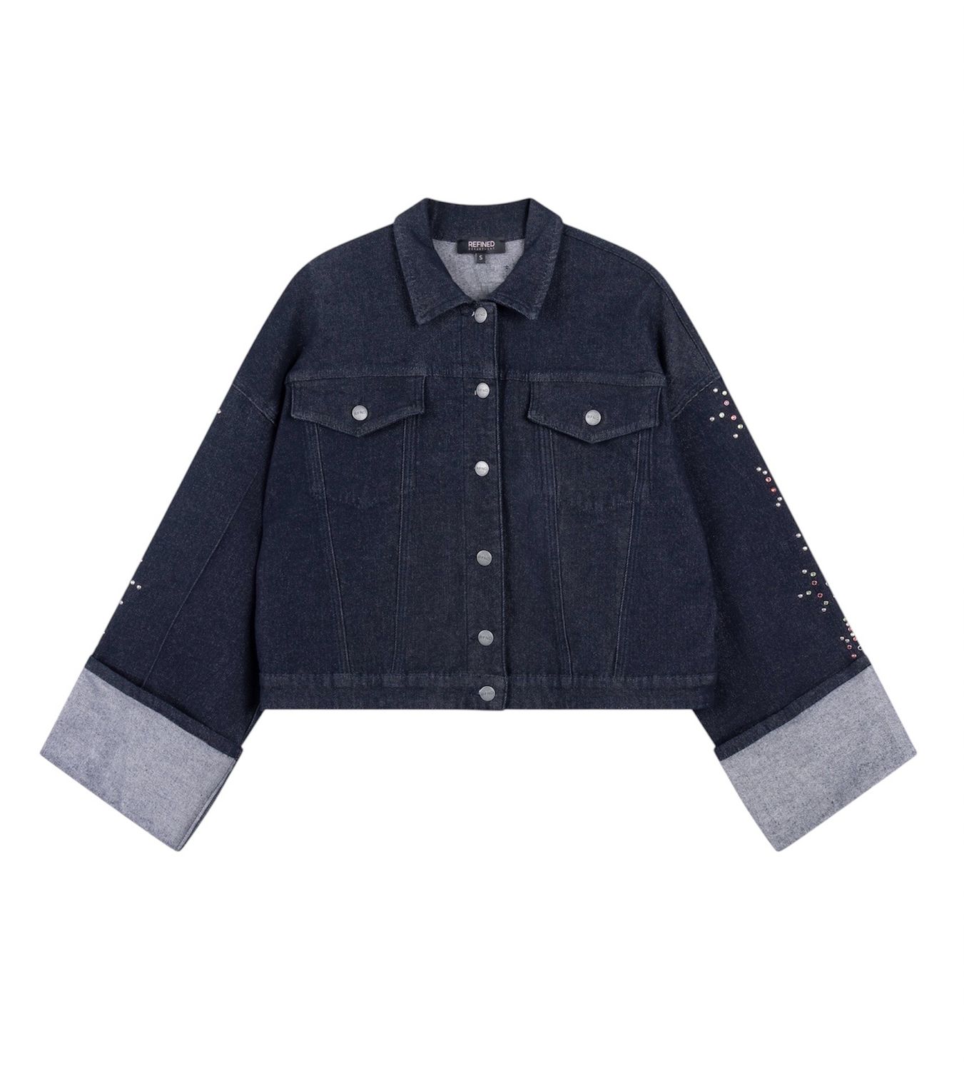 Refined Department Jacket Rebel - Indigo