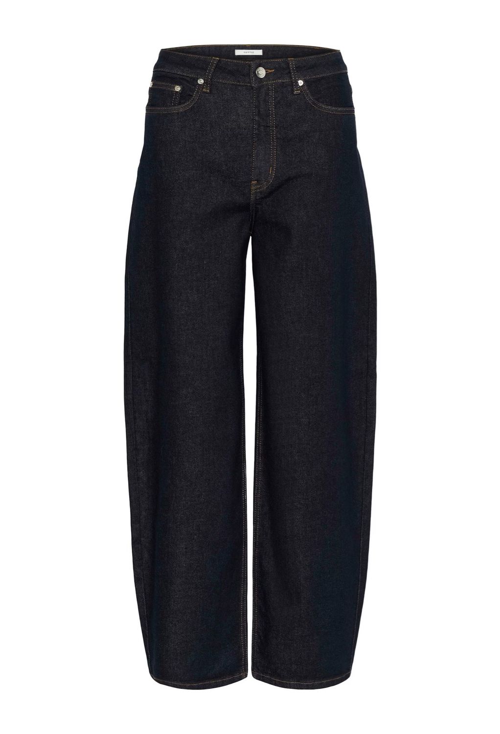 Gestuz GZmae Barrel Jeans - Dark Blue Rinse