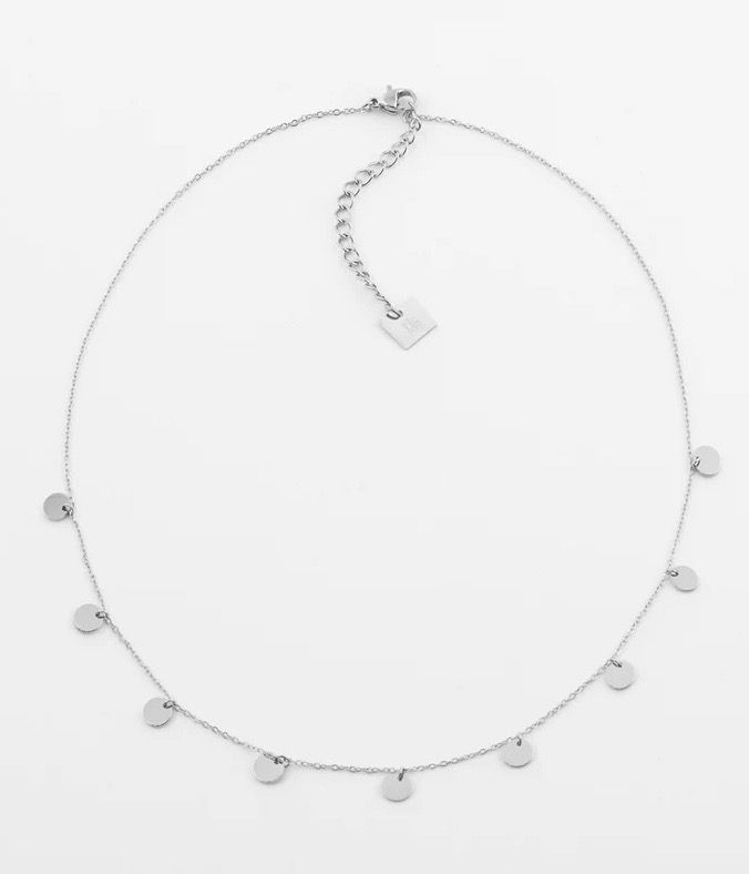 Zag Bijoux Chain Confetti - Silver