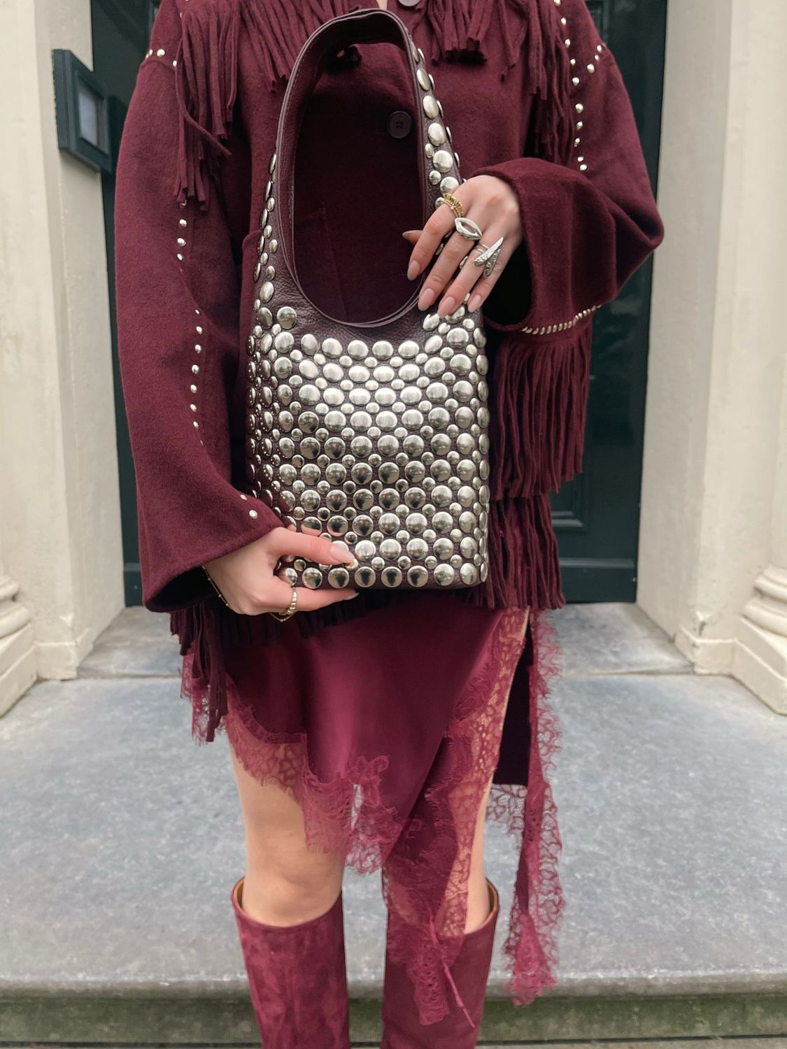 Bag Igone - Burgundy