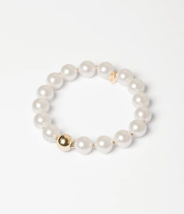 Zag Bijoux Bracelet Madura - Gold/White