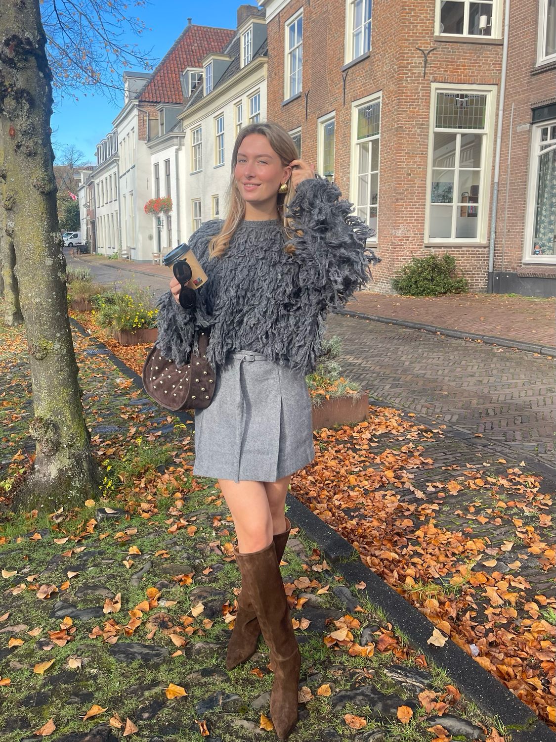 Edited Skirt Lexa - Grey