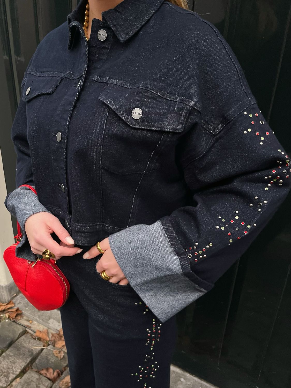 Refined Department Jacket Rebel - Indigo