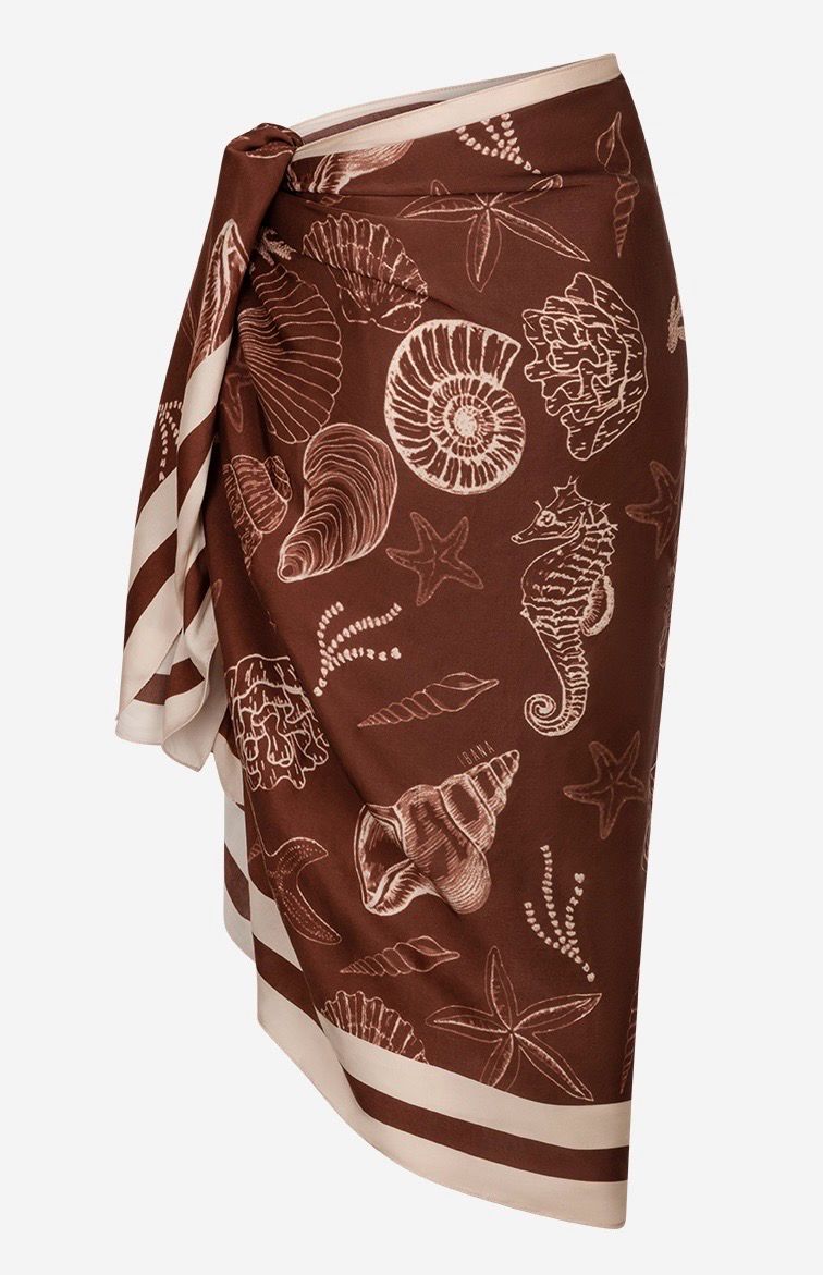 Ibana Scarf Shell - Shell Marron