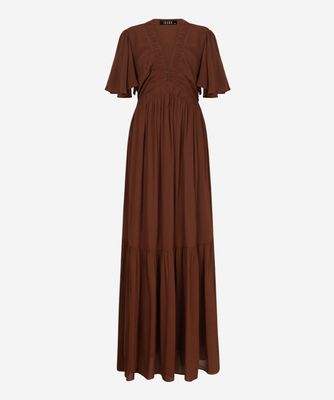 Ibana Dress Deja | Arcilla Brown