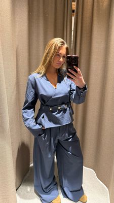 Harper &amp; Yve Blazer Lida | Blue Stripe