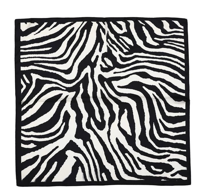 Scarf zebra - Black White