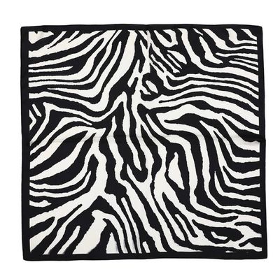 Scarf zebra - Black White