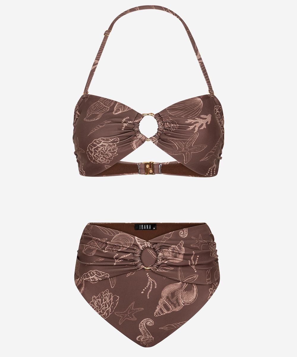 Ibana Bikini Alcye | Shell Marrón