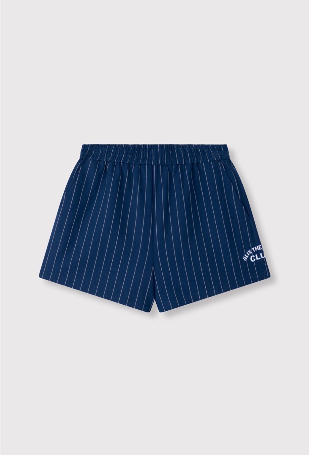 Alix Short Clean Stripe - Night Blue