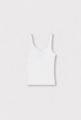 Alix Tanktop Rib - White