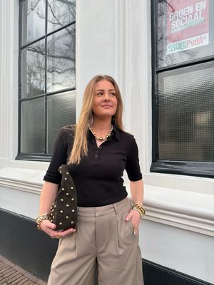 Gestuz GZdrew Polo Top Noos - Black