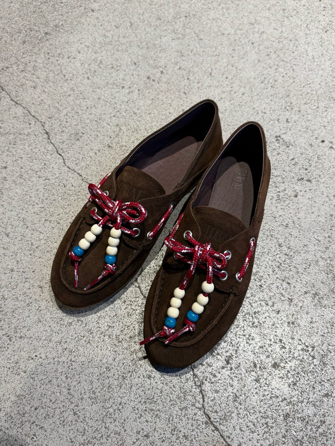 Toral Mocassins Helena - Suede Brown