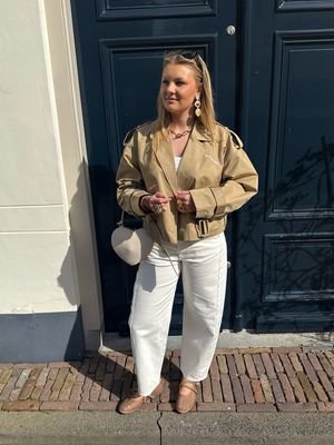 Neuw Denim Amber Barrel - Fresh White