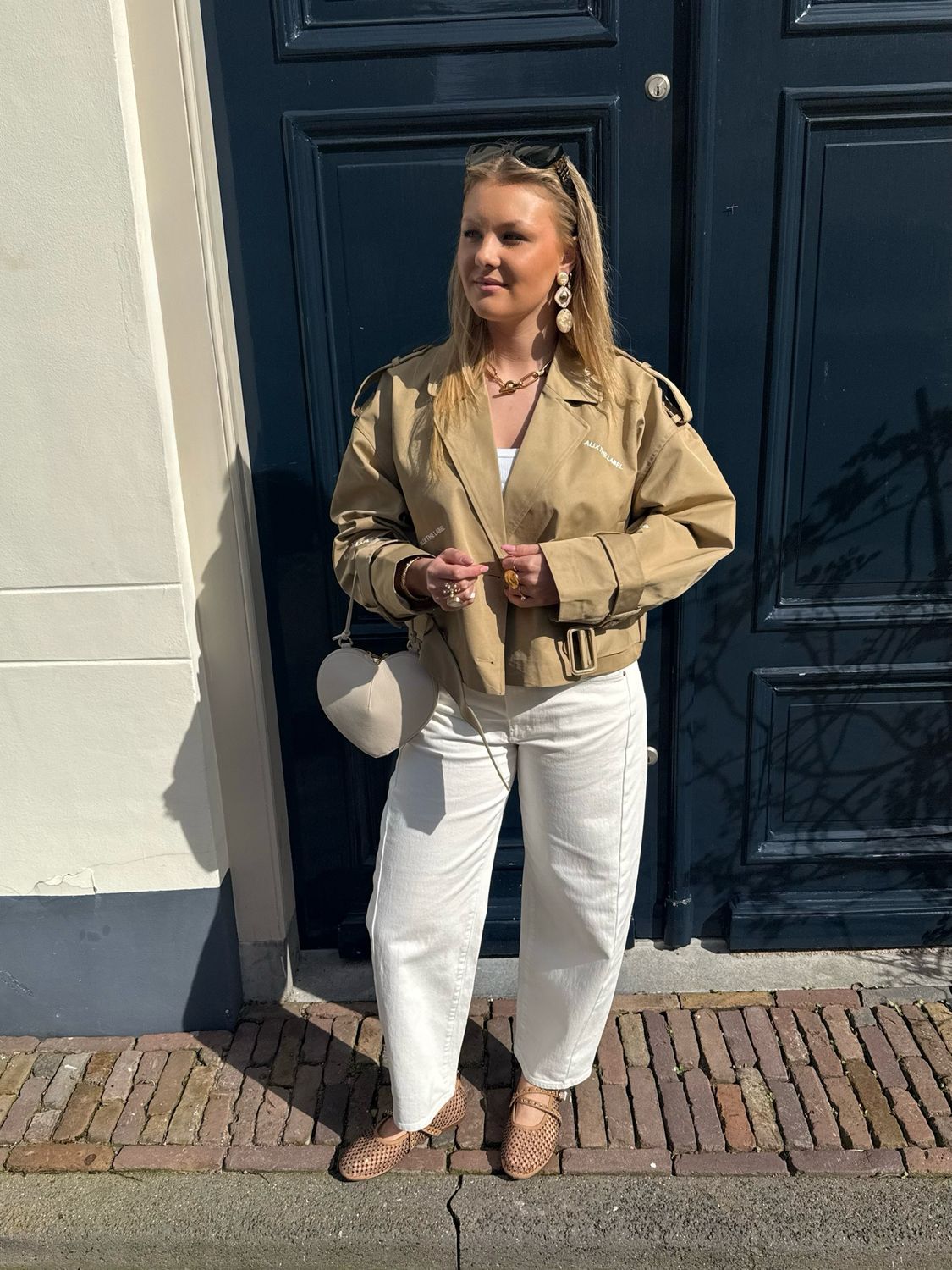 Neuw Denim Amber Barrel - Fresh White