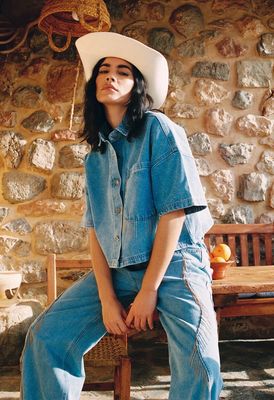 Refined Department Blouse Adeline - Blue