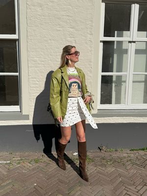 Refined Department Skirt Leah - Dots