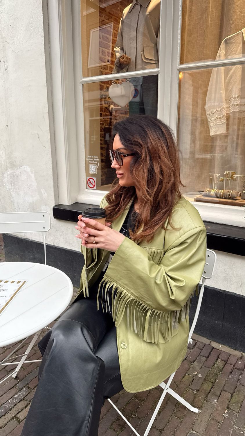 Refined Department Tori Jacket - Matcha