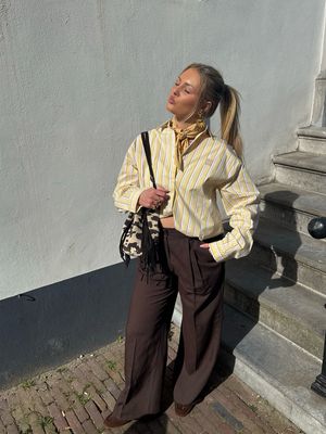 Sofie Schnoor MercySW Oversized Shirt - Light Yellow