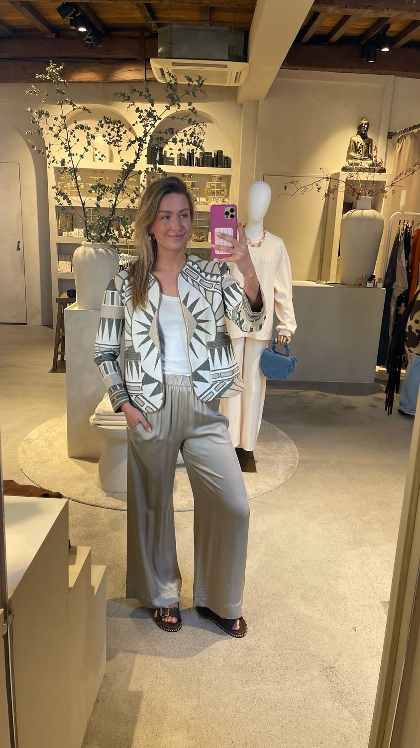 Nema Resort Wear Pants - Grey