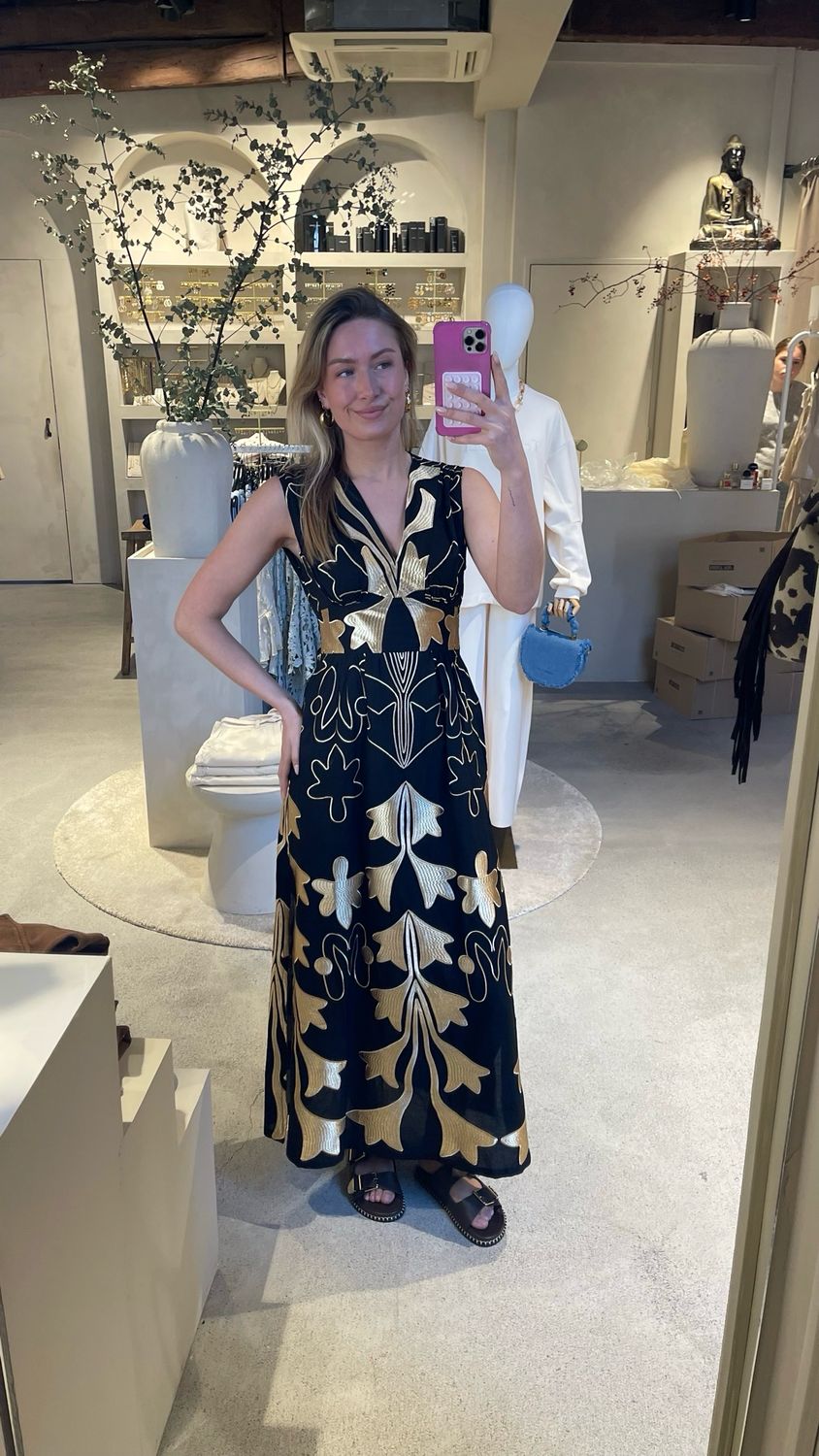 Nema Resort Wear Dress - Black