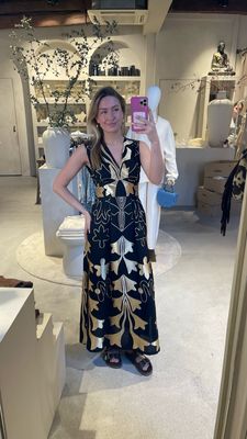 Nema Resort Wear Dress - Black