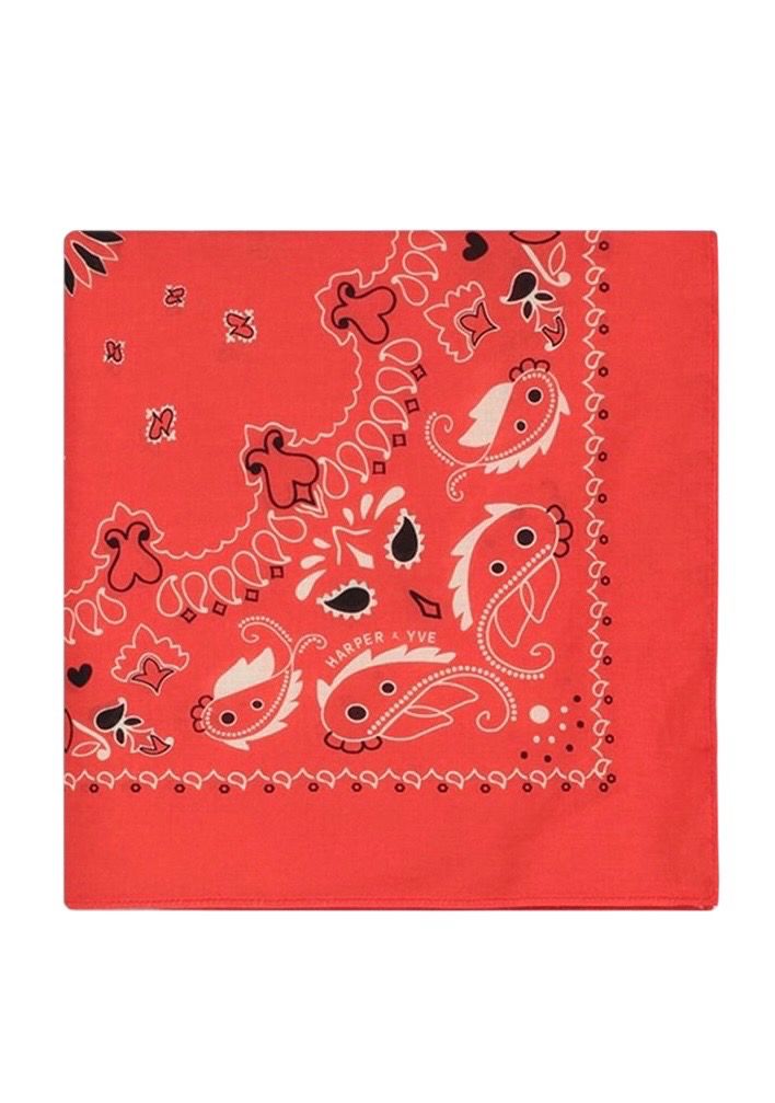 Harper &amp; Yve Bandana Scarf - Red