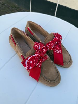 Toral Nahua Suede Bandana Loafer